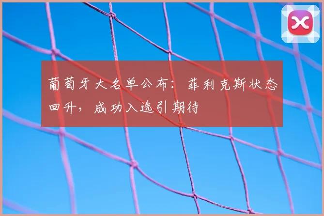 葡萄牙大名单公布：菲利克斯状态回升，成功入选引期待